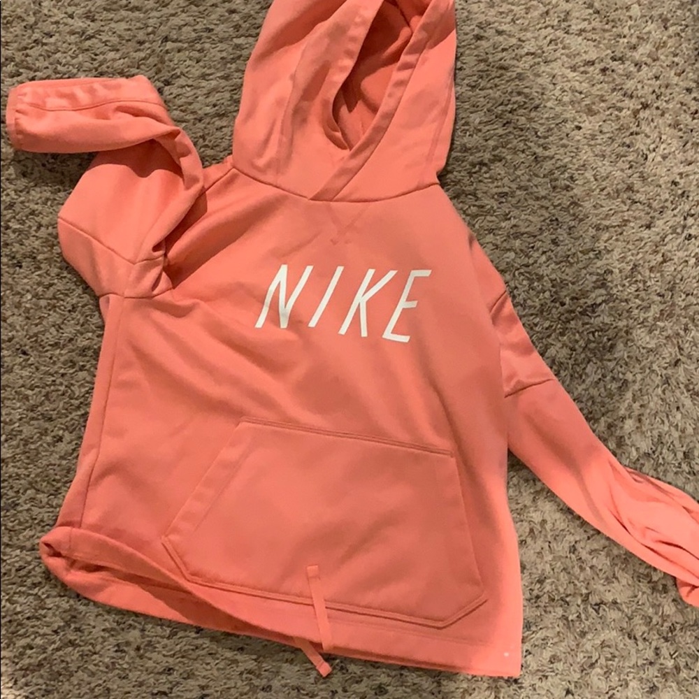 pink nike hoodie